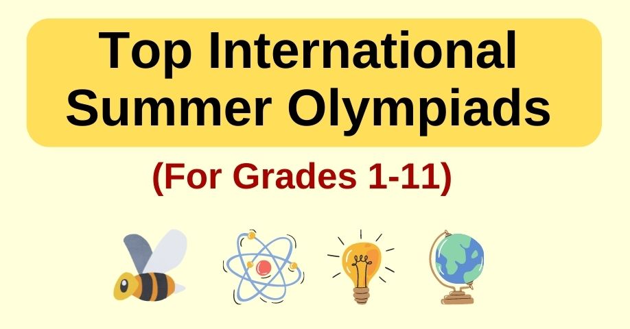 Are you bored? Here's what students in grades 1-11 can do this summer holiday!